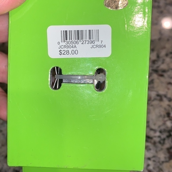 2/$30 JCPenney Nude Gold and Rhinestone Silicone Band Watch - Picture 5 of 5